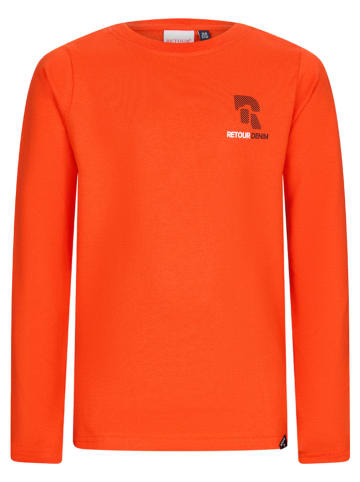 Retour Longsleeve "Florian" in Orange