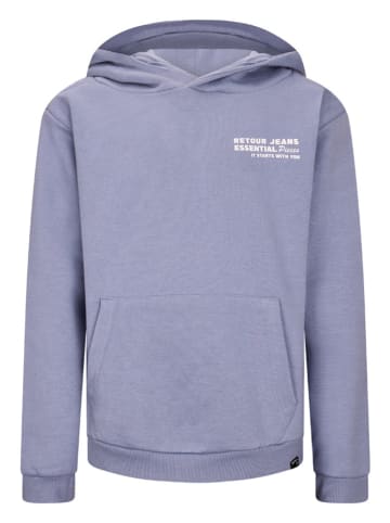 Retour Hoodie "Czar" in Hellblau