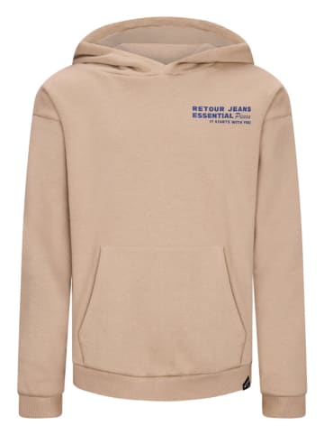 Retour Hoodie "Czar" in Hellbraun