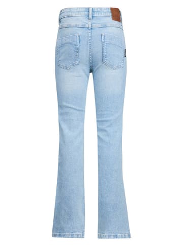 Retour Dżinsy "Sidi" - Flare fit - w kolorze błękitnym