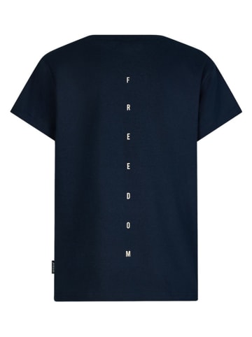 Retour Shirt "Randy" donkerblauw