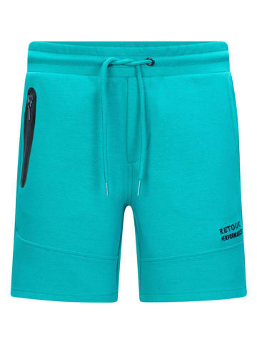 Retour Short "Dribble" turquoise