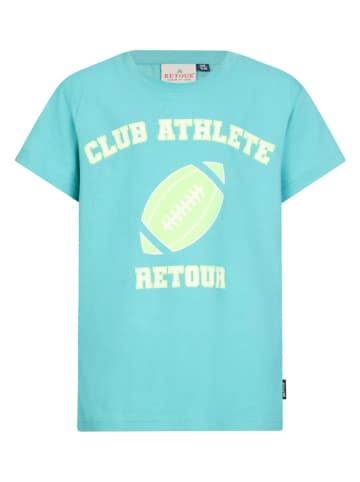 Retour Shirt "Sen" turquoise