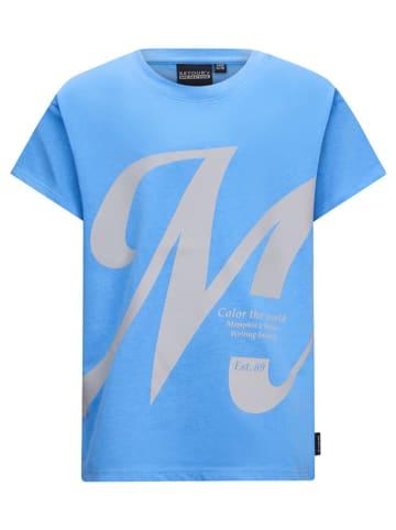 Retour Shirt lichtblauw