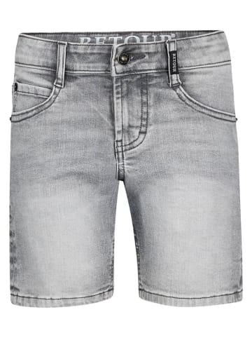 Retour Szorty dżinsowe "Brecht" w kolorze szarym