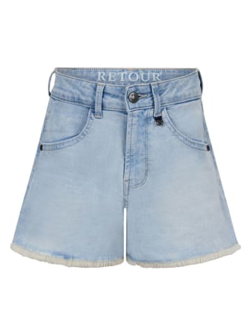 Retour Jeans-Shorts "Coco" in Hellblau