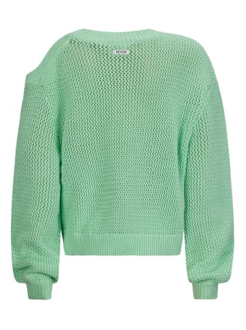 Retour Sweter "Deina" w kolorze zielonym