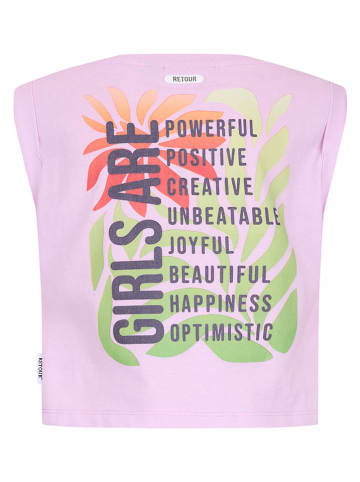 Retour Shirt "Cergy" paars