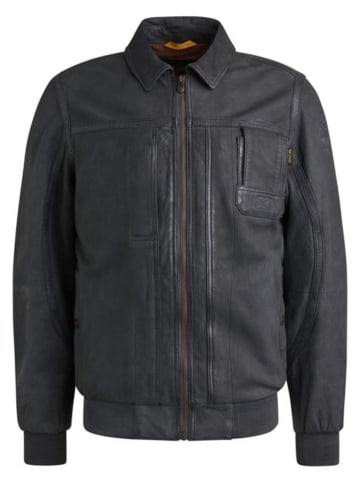 PME Legend Lederjacke in Anthrazit