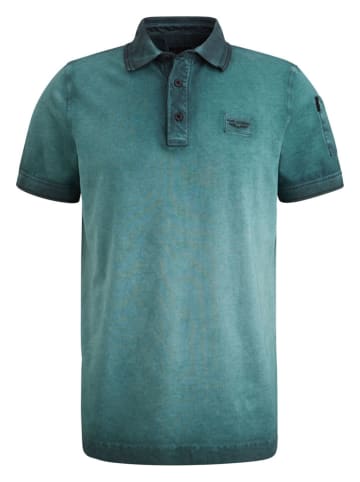 PME Legend Koszulka polo w kolorze turkusowym