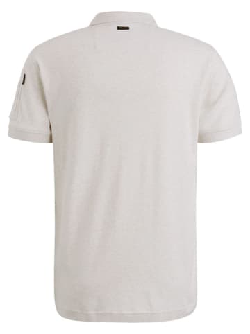 PME Legend Koszulka polo w kolorze kremowym