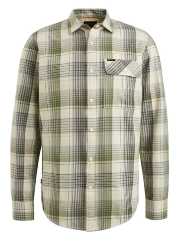 PME Legend Blouse - regular fit - kaki/crème