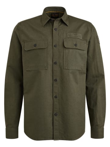 PME Legend Koszula - Regular fit - w kolorze khaki