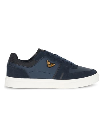 PME Legend Skórzane sneakersy w kolorze granatowym