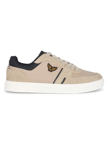 PME Legend Leder-Sneakers in Beige