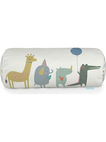 The Wild Hug Kissen "Animal Party" in Beige/ Bunt - (L)50 x (B)20 cm