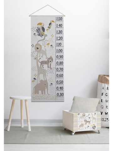 The Wild Hug Messlatte "Africa" in Grau - (B)40 x (H)155 cm