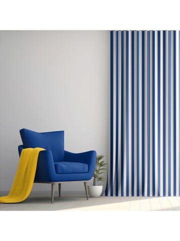 The Wild Hug Gardine in Blau - (L)245 x (B)137 cm