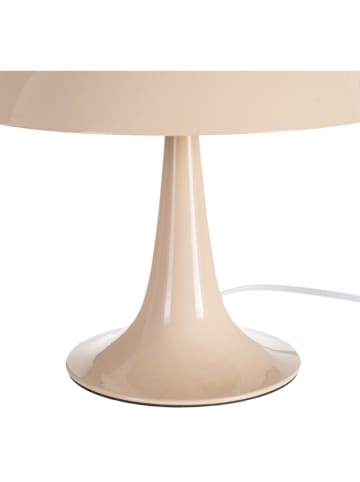 Really Nice Things Lampa stołowa "Palmer" w kolorze beżowym - wys. 28 x Ø 25 cm