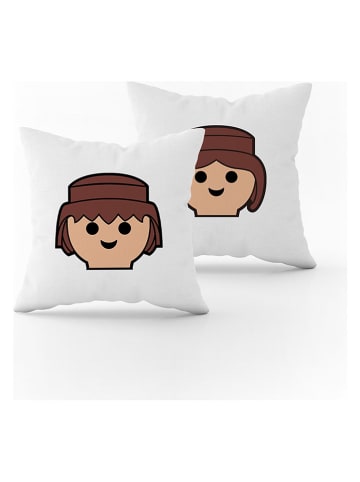 little nice things Bettwäsche-Set ''Playmobil'' in Rot - (L)240 x (B)150 cm