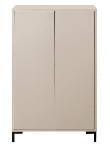 Really Nice Things Highboard in Beige - (B)75 x (H)122,5 x (T)40 cm