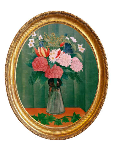 Madre Selva Druk artystyczny "Rousseau" w ramce - szer. 40 cm