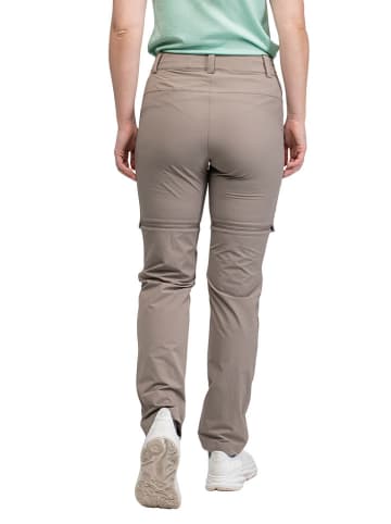 Bergans Zipp-Off-Softshellhose - Regular fit - in Taupe