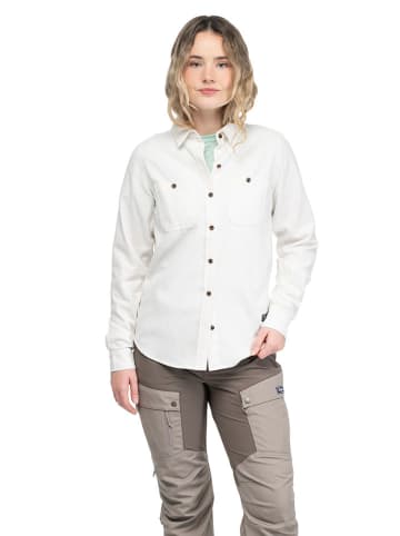 Bergans Flanellen hemd "Nordmarka" - relaxed fit - wit