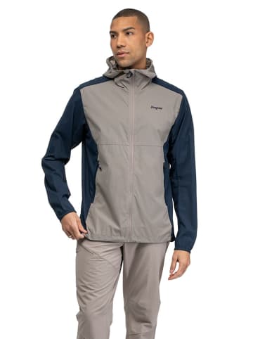 Bergans Windbreaker "Rabot" taupe/donkerblauw