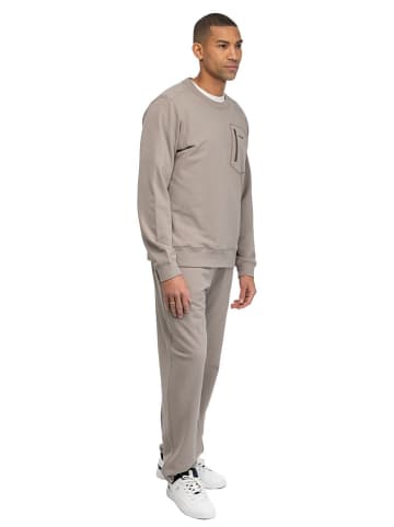 Bergans Bluza funkcyjna "Midtli" w kolorze szarobrązowym