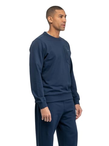 Bergans Funktionssweatshirt "Midtli" in Dunkelblau