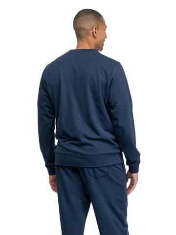 Bergans Bluza funkcyjna "Midtli" w kolorze granatowym