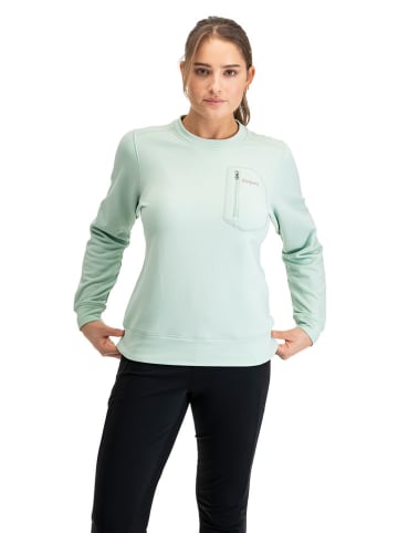 Bergans Bluza funkcyjna "Midtli" w kolorze miętowym