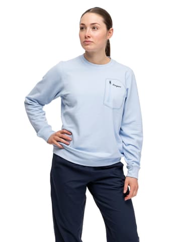 Bergans Funktionssweatshirt "Midtli" in Hellblau