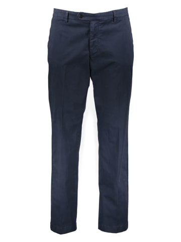 Hackett London Chinobroek donkerblauw
