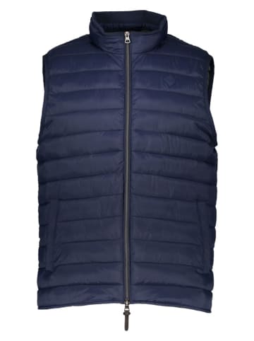 Hackett London Steppweste in Dunkelblau