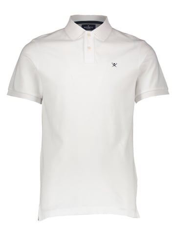 Hackett London Poloshirt in Weiß