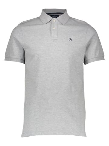 Hackett London Poloshirt in Hellgrau
