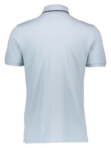 Hackett London Poloshirt in Hellblau