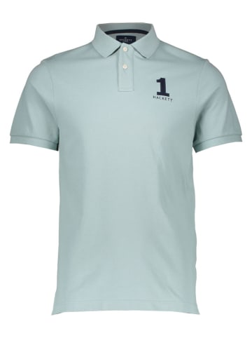 Hackett London Poloshirt lichtblauw
