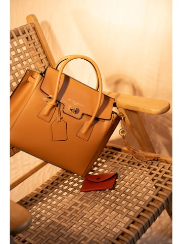 Victor & Hugo Paris Leren handtas "Set Jane" oranje - (B)36 x (H)35 x (D)24 cm