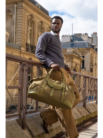 Victor & Hugo Paris Weekender "Charly" in Grün- (B)55 x (H)37 x (T)28 cm