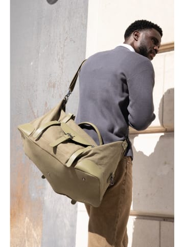 Victor & Hugo Paris Weekender "Charly" in Grün- (B)55 x (H)37 x (T)28 cm