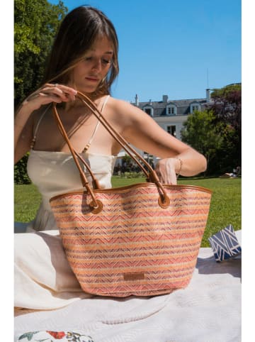 Victor & Hugo Paris Shopper "Solea" in Bunt - (B)50 x (H)28 x (T)18 cm
