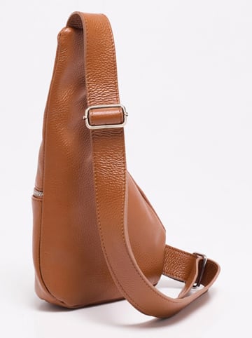 Victor & Hugo Paris Leren heuptas "Balt" camel - (B)35 x (H)30 x (D)10 cm