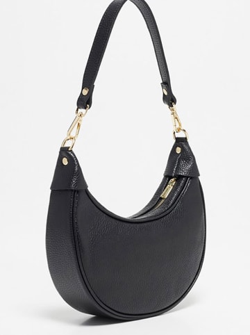 Victor & Hugo Paris Leren schoudertas "Tiva" zwart - (B)23 x (H)13 x (D)6 cm