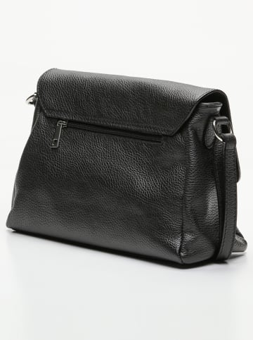 Victor & Hugo Paris Leren schoudertas "Indila" zwart - (B)28,5 x (H)21 x (D)9 cm