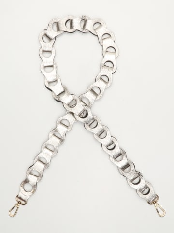 Victor & Hugo Paris Leder-Umhängeriemen "Sasha" in Gold - (L)100 cm