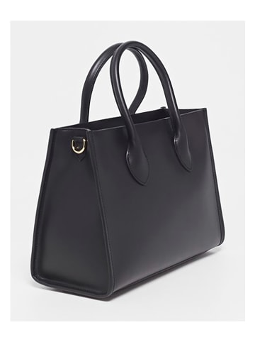 Victor & Hugo Paris Leren handtas "Ynell" zwart - (B)32 x (H)24 x (D)11 cm