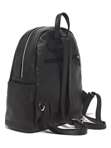 Victor & Hugo Paris Leren rugzak "Acia" zwart - (B)24 x (H)31 x (D)13 cm
